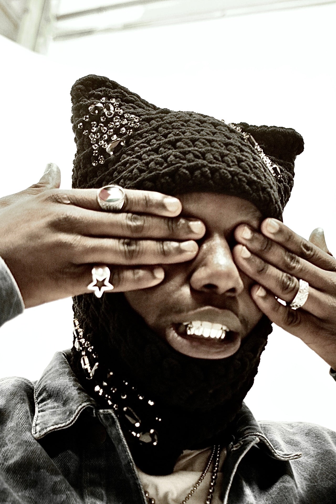 1 of 1 CROCHETED BALACLAVA